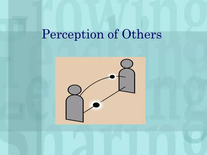 perception of others