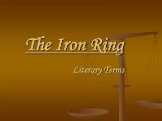 The Iron Ring