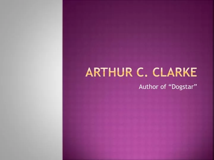 arthur c clarke
