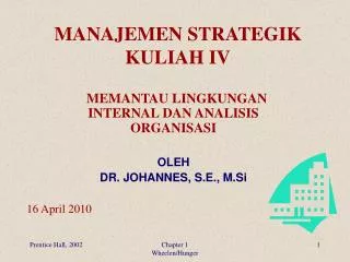 manajemen strategik kuliah iv