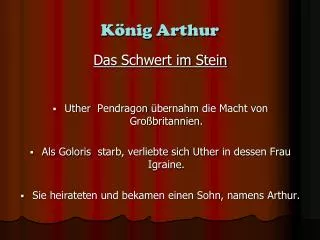 k nig arthur