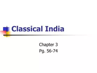 classical india