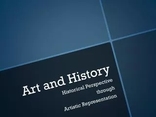 Art and History