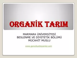 organ k tarim