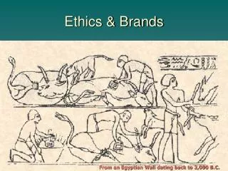 Ethics &amp; Brands