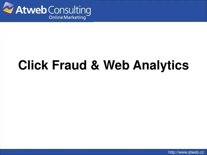 click fraud web analytics