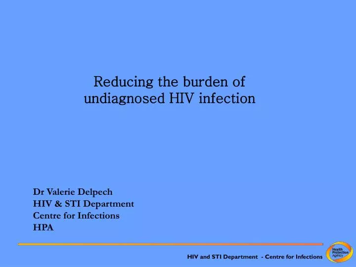 reducing the burden of undiagnosed hiv infection