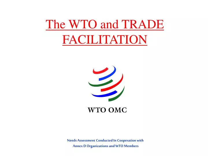 the wto and trade facilitation