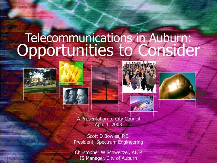 telecommunications in auburn opportunities to consider