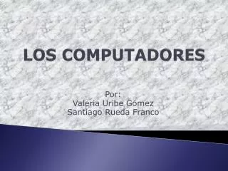los computadores