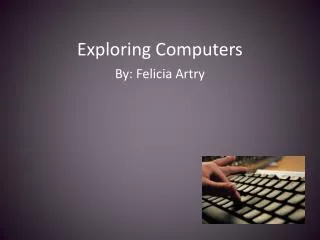 Exploring Computers