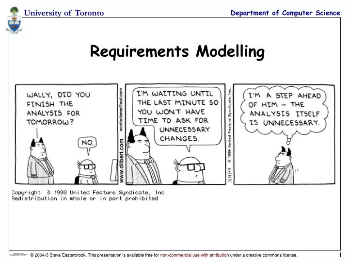 requirements modelling