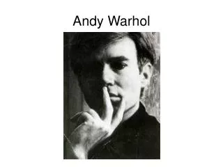 andy warhol