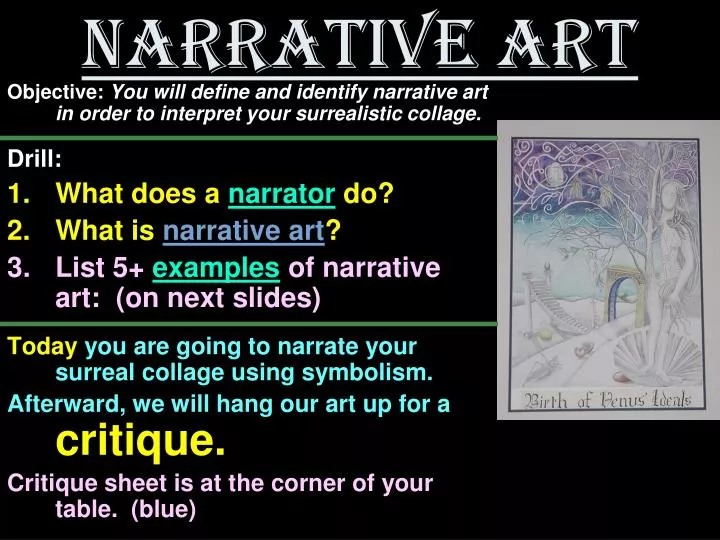 narrative art