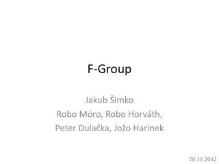 f group