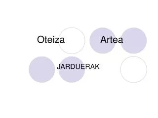 oteiza artea