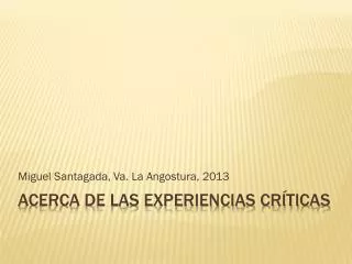 miguel santagada va la angostura 2013
