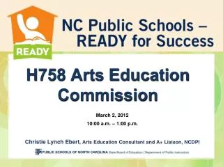 H758 Arts Education Commission