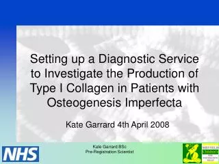 Kate Garrard 4th April 2008