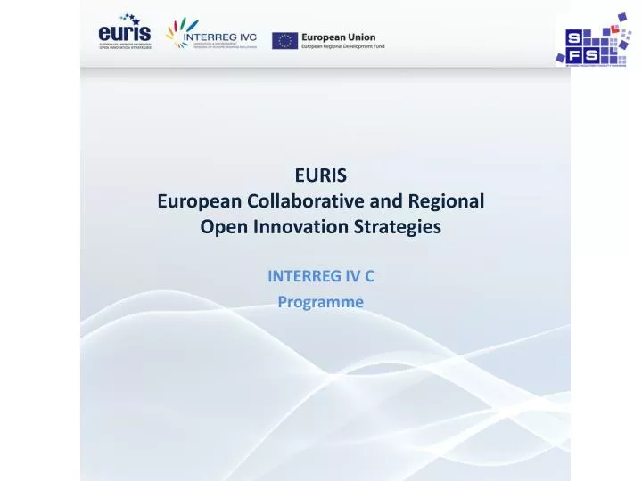 euris european collaborative and regional open innovation strategies