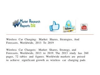 Wireless Car Charging: Market Shares, Strategies, And Foreca