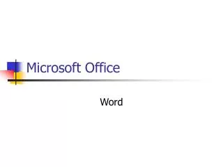 microsoft office