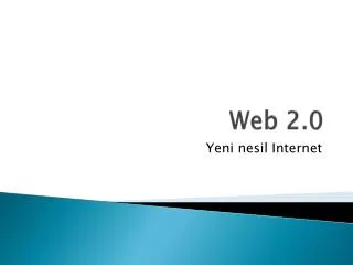 web 2 0