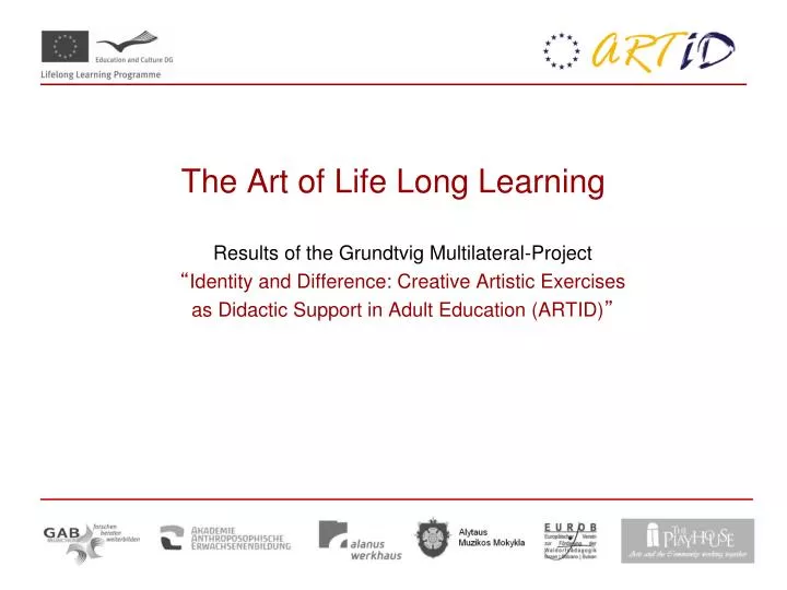 the art of life long learning