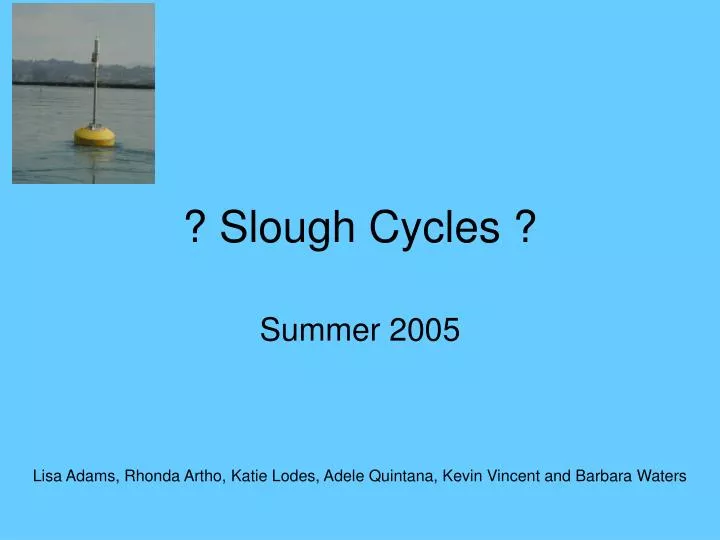 slough cycles