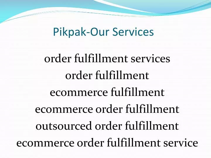 pikpak our services