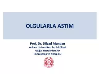 olgularla astim