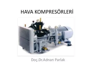 hava kompres rler