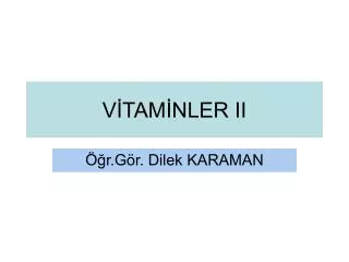 v tam nler ii