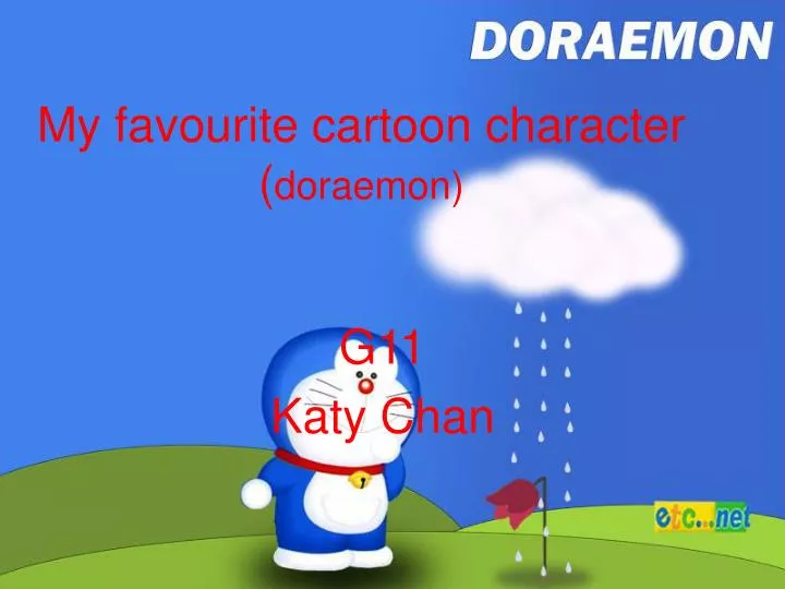 my favourite cartoon character doraemon