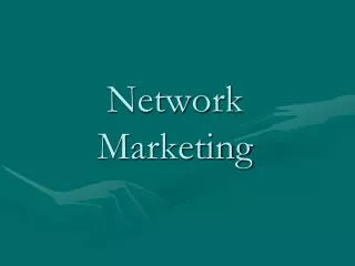 network marketing