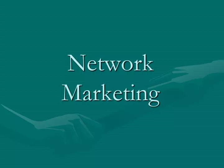 network marketing