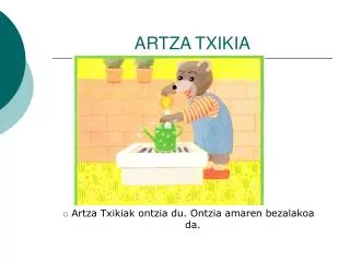 artza txikia
