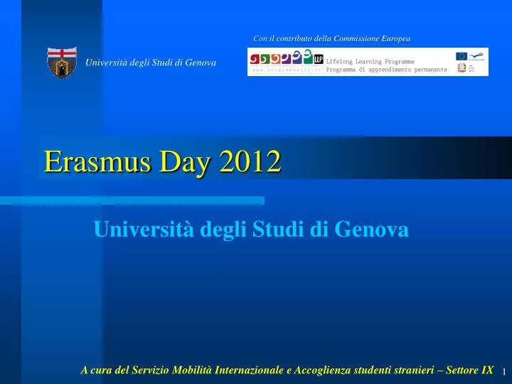 erasmus day 2012
