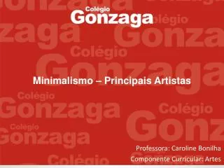 Minimalismo – Principais Artistas