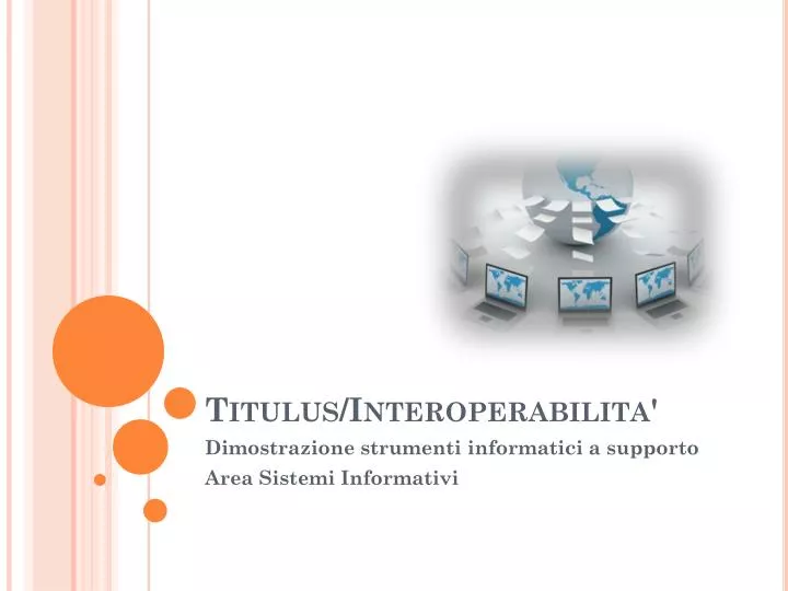 titulus interoperabilita