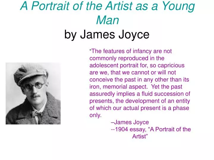 a portrait of the artist as a young man by james joyce
