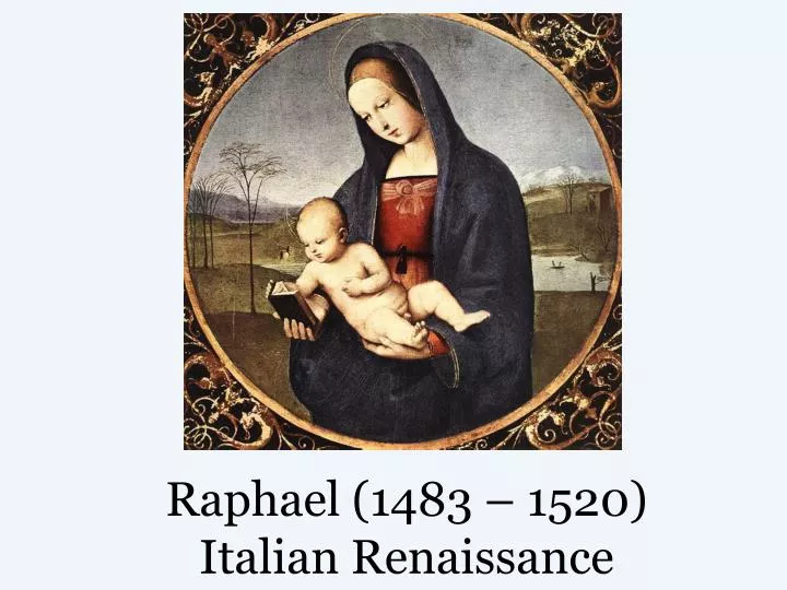 raphael 1483 1520 italian renaissance