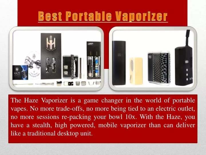 best portable vaporizer