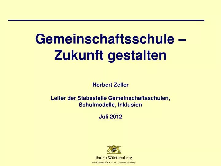 gemeinschaftsschule zukunft gestalten