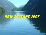 New Zealand 2007 - slide 1