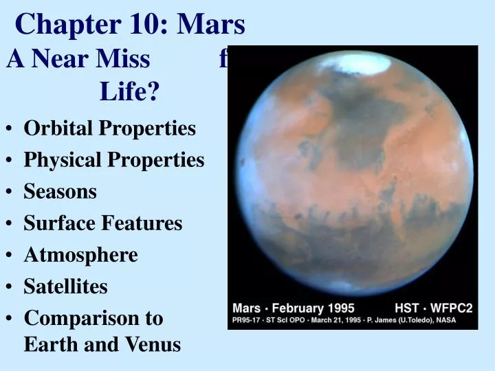 chapter 10 mars a near miss for life