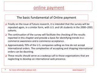How to pick the best site of online payment