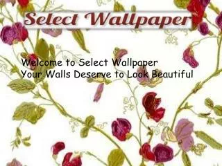 Select Wallpaper