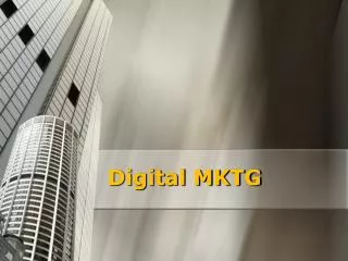 Digital MKTG