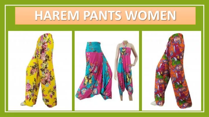 harem pants women